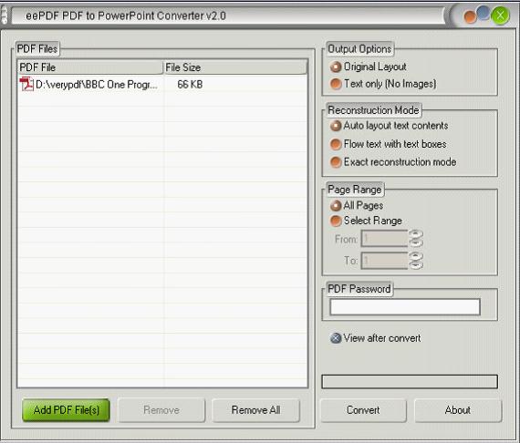 PDF To PPTX Converter Convert PDF To PPTX