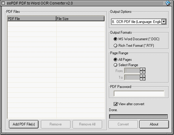 EePDF PDF To Word OCR Converter Scanned PDF To Text OCR Converter