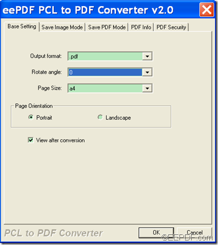 convert PCL to PDF with  EEPDF PCL to PDF Converter