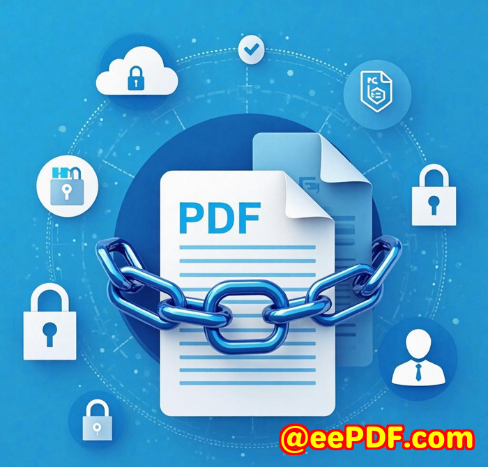 How to lock a PDF without a password stop sharing, editing, copying, printing