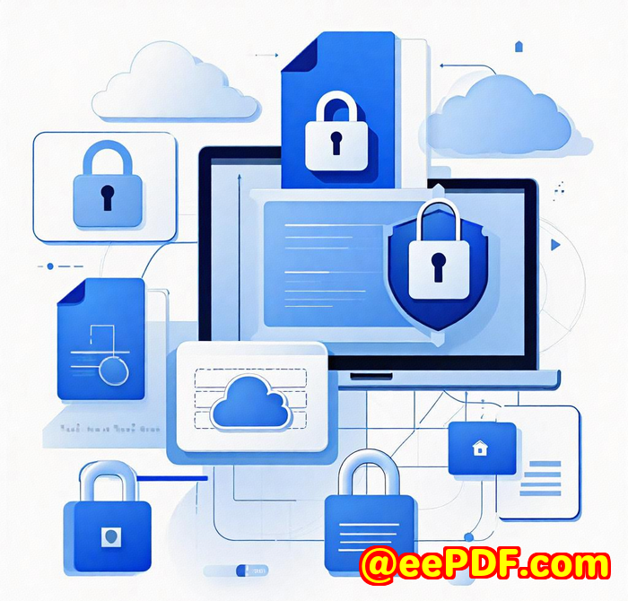 How to save a PDF as read only so it cannot be edited, copied, or printed, without using passwords
