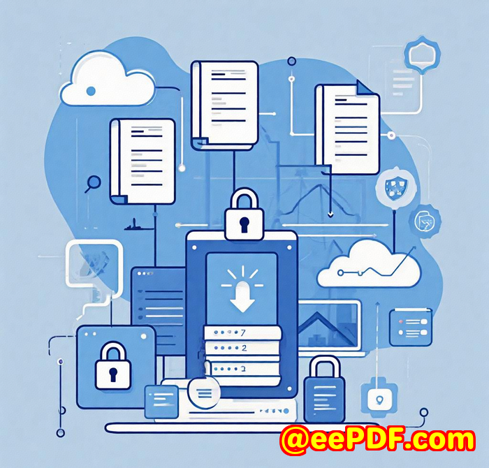Enable audit logs for all DRM-protected PDF files to monitor document usage in high-security industries